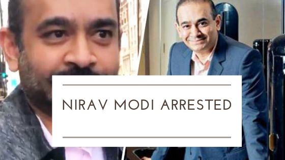 Nirav mod arrested