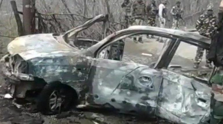 car blast in Jammu Kashmir